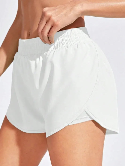*Shorts Feminino Fitness Yoga Cintura Alta para Academia**