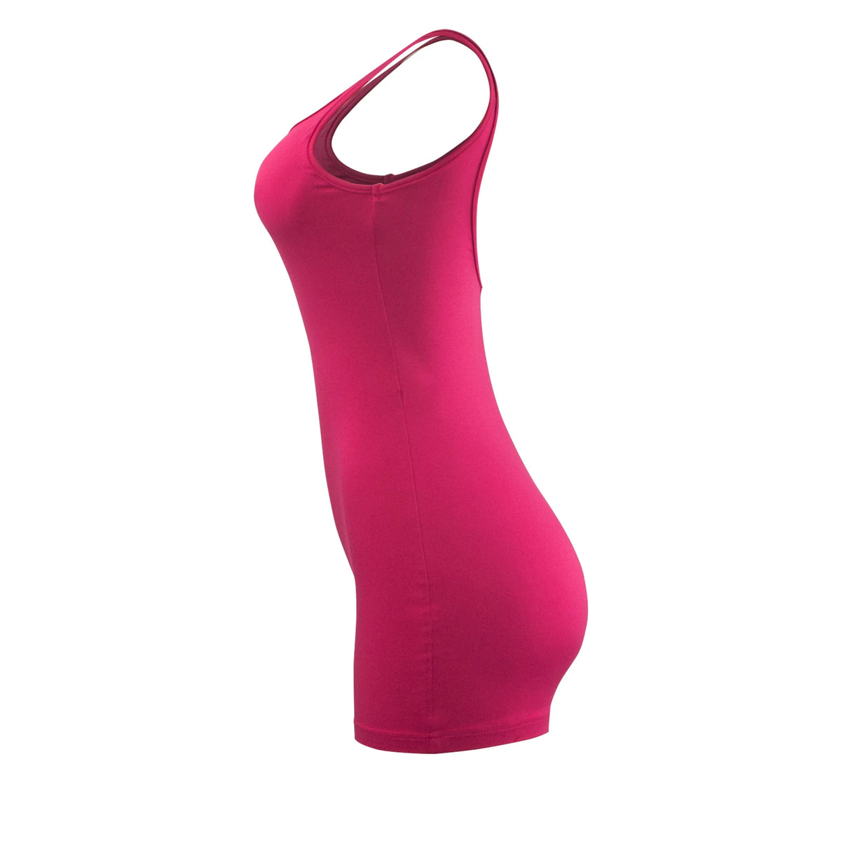 Macacão Feminino Sexy Decotado Bodycon Sem Mangas