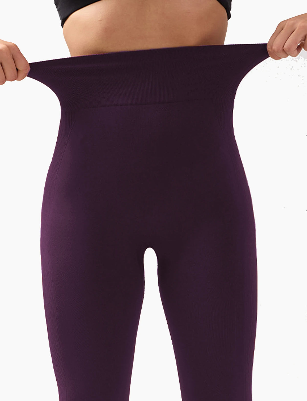 Calça Yoga Feminina Seamless Cintura Alta Modeladora**